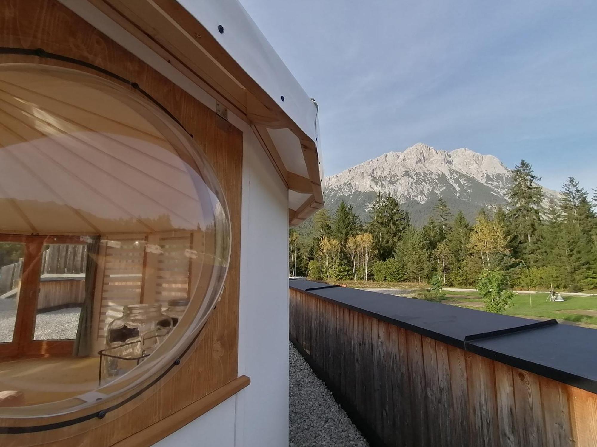 Gerhardhof - Zimmer Glamping Camping Wildermieming ภายนอก รูปภาพ