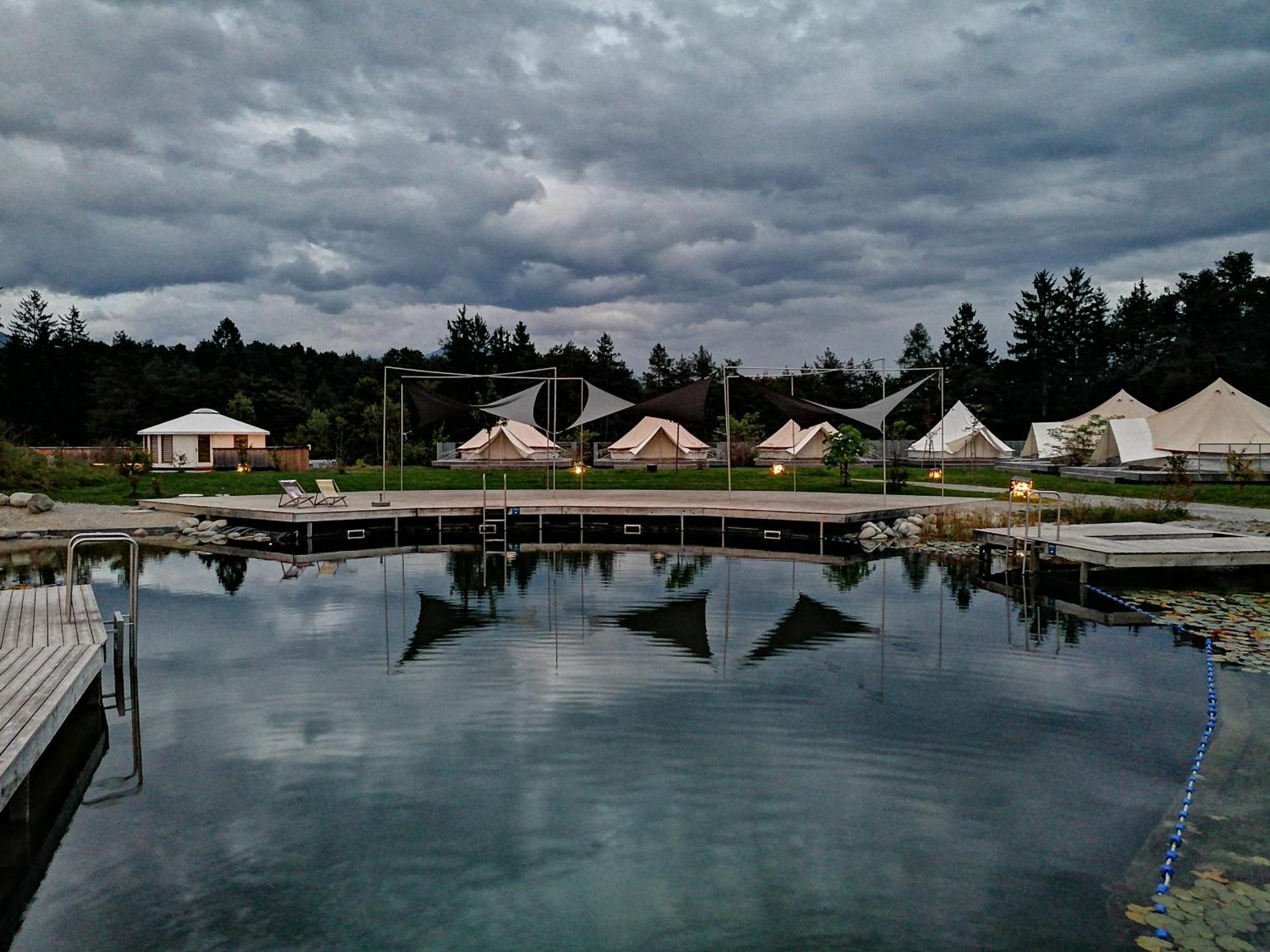 Gerhardhof - Zimmer Glamping Camping Wildermieming ภายนอก รูปภาพ